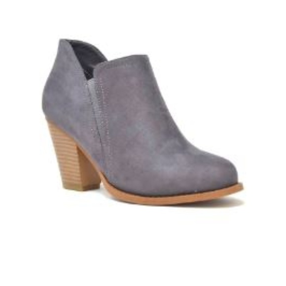 One Pair Left ****Gray bootie - Picture 3 of 3